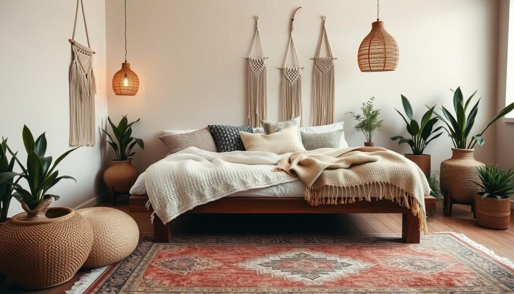 boho chic bedroom inspiration