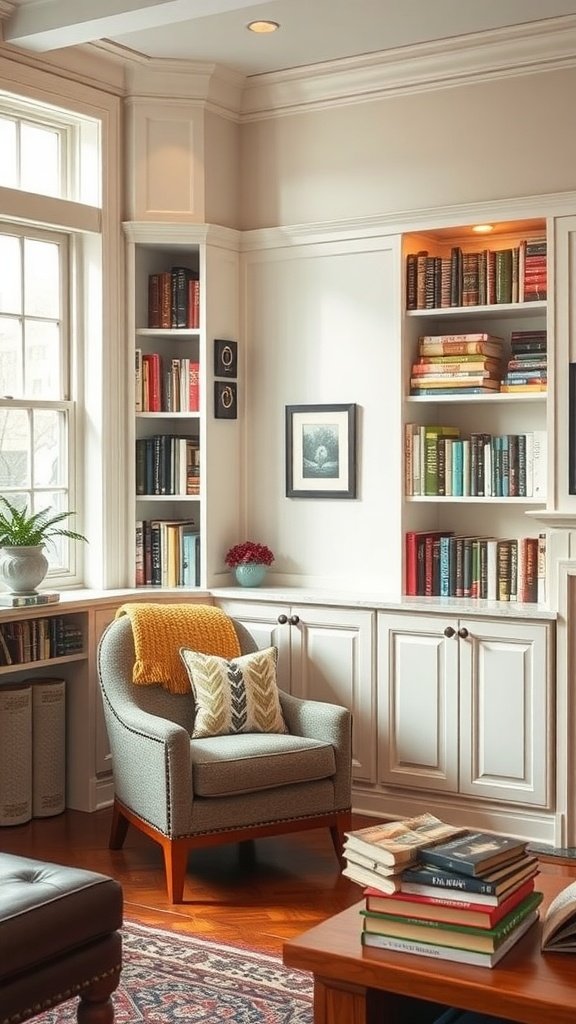 DIY decor - create a cozy reading nook