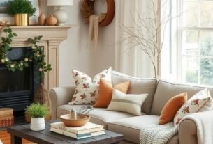 Home decor ideas living room - seasonal changes