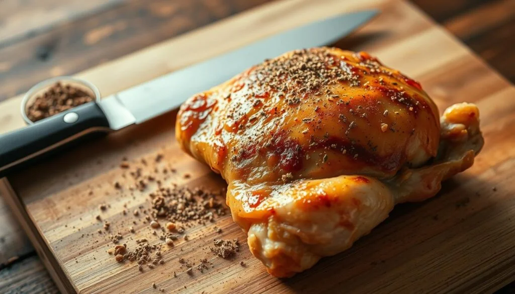 Crispy Baked Chicken Thigh Recipe: Crispy Baked Chicken Thigh, crunchy juicy and delicious