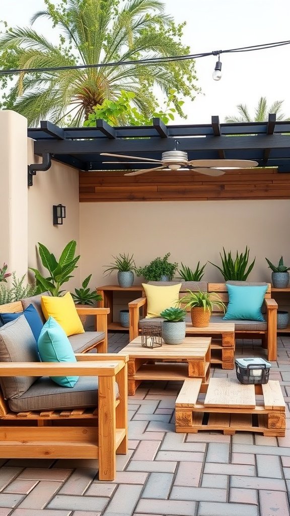 Pallet Projects Outdoors offers a fun way to create 31 unique and functional outdoor furniture and decor using just wooden pallets.